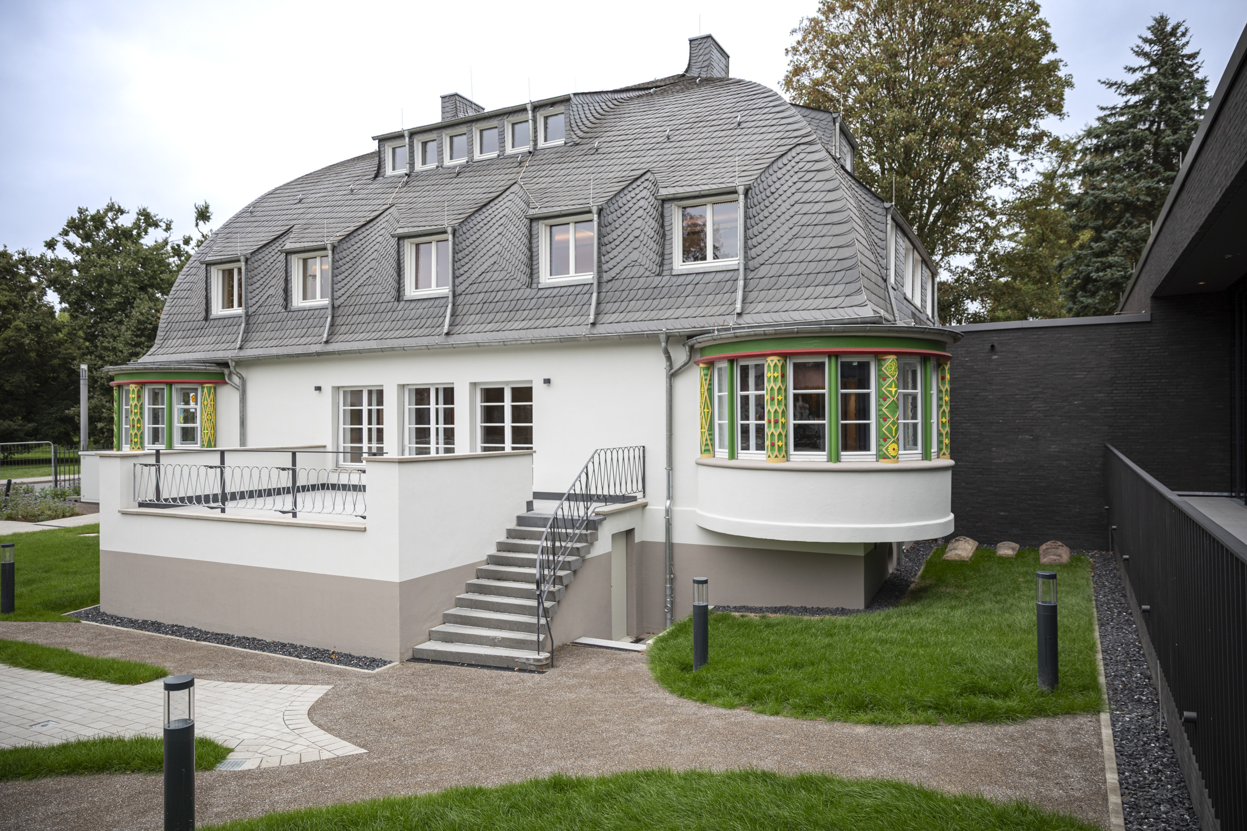 Restaurierte Villa Urbahn als Teil des Museums Stadt Lünen